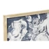 Kép 3/4 - Kép váza üveg, mdf 55x2x70 cm kék, fehér 4 féle