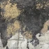 Kép 6/7 - Kép világtérkép vászon, fenyő, kézzelfestett 120x4x90 cm szürke, arany 2 féle