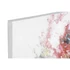 Kép 3/4 - Kép virágos kézzel festett vászon, fenyő 90x3,5x120 cm színes