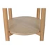 Kép 6/6 - Kisasztal császárfa, rattan 38x38x54,5 cm natúr