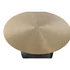 Kép 3/5 - Kisasztal fém 76x76x46 cm arany, fekete