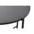 Kép 4/5 - Kisasztal fém, mdf 60x60x40 cm fehér, fekete 2 féle