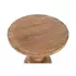 Kép 3/5 - Kisasztal mangófa 40x40x50 cm barna