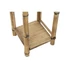 Kép 4/6 - Kisasztal rattan 36x36x85 cm natúr