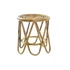 Kép 2/4 - Kisasztal rattan 38x38x41,7 cm barna