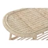 Kép 3/5 - Kisasztal rattan 61x30x46 cm natúr