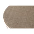 Kép 3/4 - Kisasztal rattan 61x61x50 cm barna