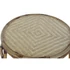 Kép 3/4 - Kisasztal rattan, bambusz 60x60x42 cm natúr