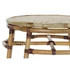 Kép 4/4 - Kisasztal rattan, bambusz 60x60x42 cm natúr