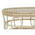 Kép 5/5 - Kisasztal rattan, bambusz 70x70x36 cm natúr