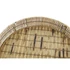 Kép 4/6 - Kisasztal szett bambusz, fém 64x64x48,5 cm barna, fekete S/2