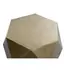 Kép 3/4 - Kisasztal szett fém 68x68x45,5 cm arany S/2