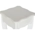Kép 4/6 - Kisasztal szett mdf 30x30x76,5 cm világosbarna, fehér S/2
