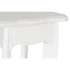 Kép 5/6 - Kisasztal szett mdf 30x30x76,5 cm világosbarna, fehér S/2