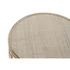 Kép 3/5 - Kisasztal szett rattan 51x51x50 cm barna S/2