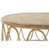 Kép 4/5 - Kisasztal szett rattan 51x51x50 cm barna S/2
