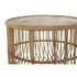 Kép 4/4 - Kisasztal szett rattan 63x63x52 cm natúr S/2