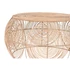 Kép 4/4 - Kisasztal szett rattan 80x80x40 cm világosbarna S/2