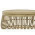 Kép 4/5 - Kisasztal szett rattan, bambusz 51x51x33 cm barna S/2