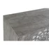 Kép 3/9 - Kisbútor Mandala mangófa, fém 81x38x81 cm szürke, fehér