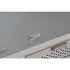 Kép 9/10 - Kisbútor fa, mdf 80x37,4x175,5 cm fehér