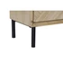 Kép 4/9 - Kisbútor lucfenyő, mdf, fém 80x35x95 cm natúr, fekete