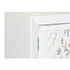 Kép 8/9 - Kisbútor lucfenyő, mdf, üveg 80x35x102 cm fehér