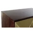 Kép 3/9 - Kisbútor mangófa, akácfa 84x43x156,5 cm sötétbarna, arany