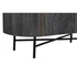 Kép 8/11 - Kisbútor mangófa, márvány 100x45x138 cm fekete, fehér