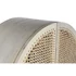 Kép 3/9 - Kisbútor mangófa, rattan 80x45x140 cm natúr, fehér