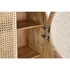 Kép 7/9 - Kisbútor mangófa, rattan 80x45x140 cm natúr, fehér