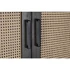 Kép 4/8 - Kisbútor mangófa, rattan 85x40x162,5 cm barna, fekete