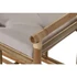 Kép 4/7 - Kispad bambusz, pamut 100x44x55 cm barna, bézs