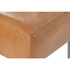 Kép 4/6 - Kispad bőr, fa 122x41x46 cm barna