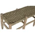 Kép 3/5 - Kispad eukaliptuszfa, juta 120x35x45 cm natúr
