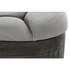 Kép 4/7 - Kispad fém, poliészter 121x44x47,5 cm bézs, sötétbarna