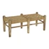 Kép 2/6 - Kispad mangófa, rattan 102x47x41 cm színes