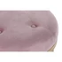 Kép 4/5 - Kispad poliészter, fém 100x35x40 cm pink, arany