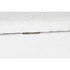 Kép 7/9 - Kispad poliészter, mdf 100x40x48 cm fehér, sötétbarna