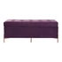 Kép 9/10 - Kispad poliészter, mdf 115x43x46 cm lila, arany