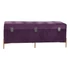 Kép 10/10 - Kispad poliészter, mdf 115x43x46 cm lila, arany