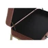 Kép 6/7 - Kispad szett bársony, fém 80x40x47 cm pink, arany S/2