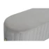 Kép 3/5 - Kispad szett poliészter, fém 123x50x45 cm szürke, arany S/2