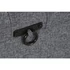 Kép 9/9 - Kispad szett poliészter, fém, mdf 121x42x53 cm sötétszürke S/3