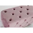 Kép 3/5 - Kispad szett poliészter, mdf 88x53x47,76 cm pink S/2