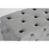 Kép 3/5 - Kispad szett poliészter, mdf 88x53x48 cm szürke S/2