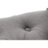 Kép 5/6 - Kispad vászon, gumifa 109x44,5x60 cm sötétszürke, natúr