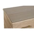 Kép 3/9 - Komód császárfa, mdf 75x40x76 cm világosbarna, arany
