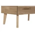Kép 7/9 - Komód császárfa, mdf 75x40x76 cm világosbarna, arany