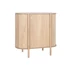 Kép 7/7 - Komód gumifa, rattan 80x39x80 cm natúr